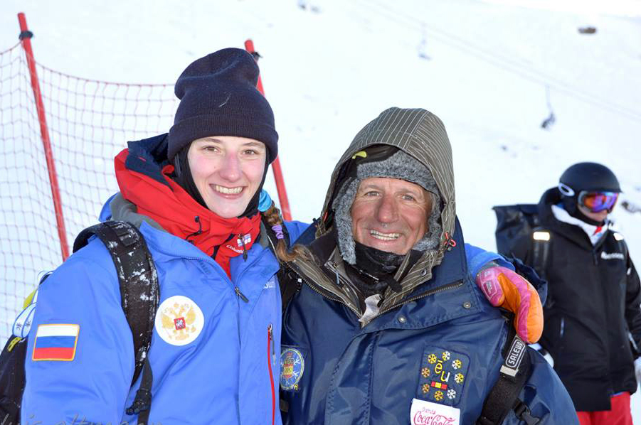 Alfredo Naranjo y Marika Pertakhiya plata en baches RUS