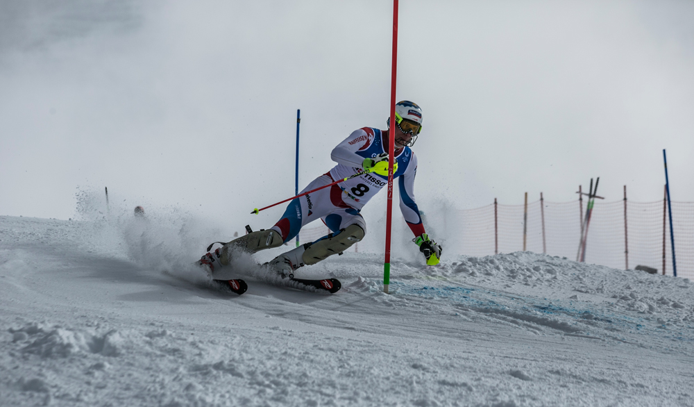 1 calsificado slalom masculino