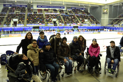 Discapacitados en el Palacio de DxTs
